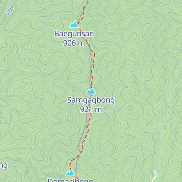 Map of Samgagbong