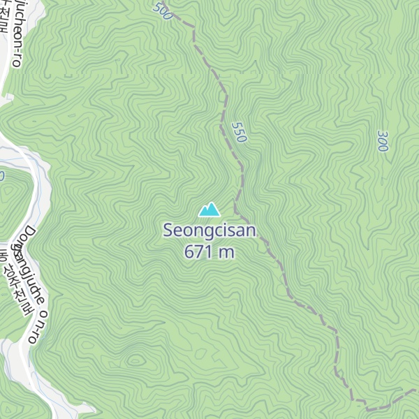 Map of Seongcisan
