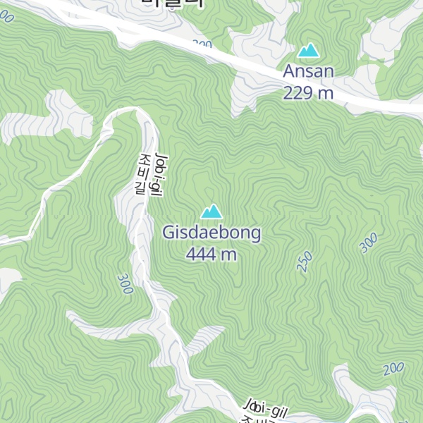 Map of Gisdaebong