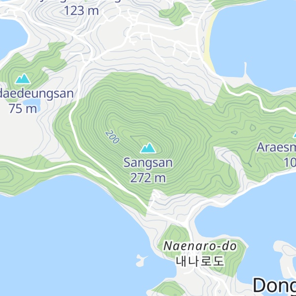 Map of Sangsan