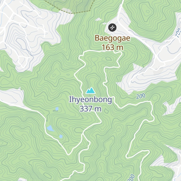 Map of Ihyeonbong