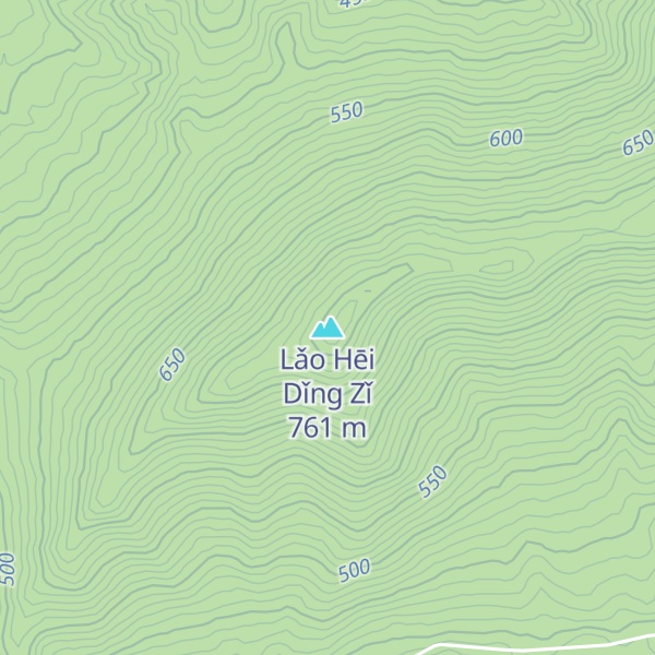 Map of Lǎo Hēi Dǐng Zǐ