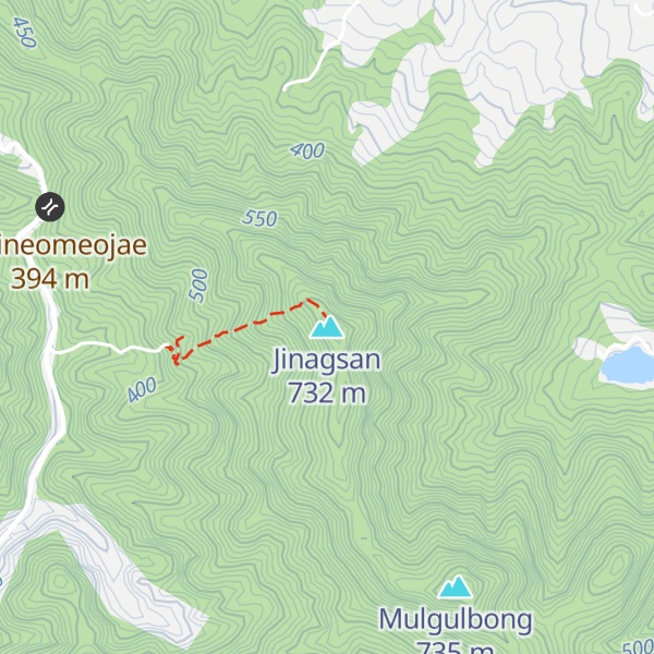 Map of Jinagsan