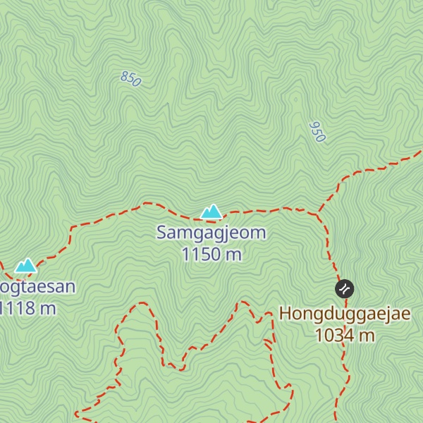 Map of Samgagjeom