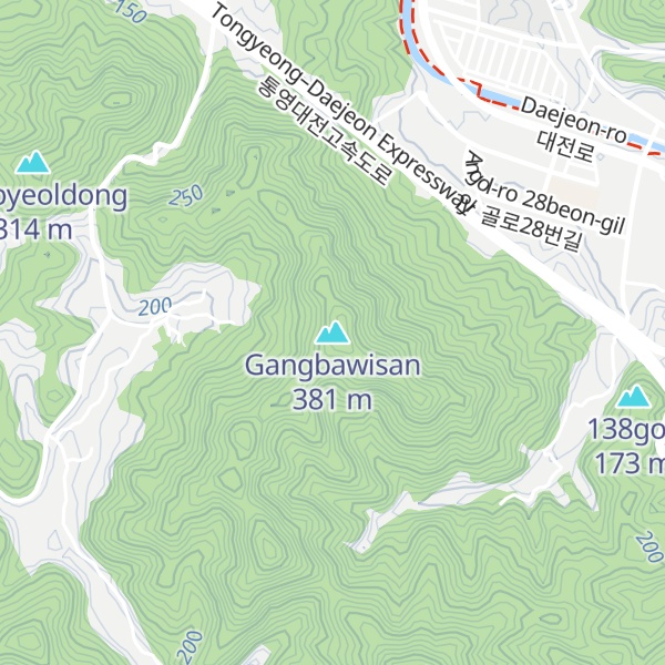 Map of Gangbawisan
