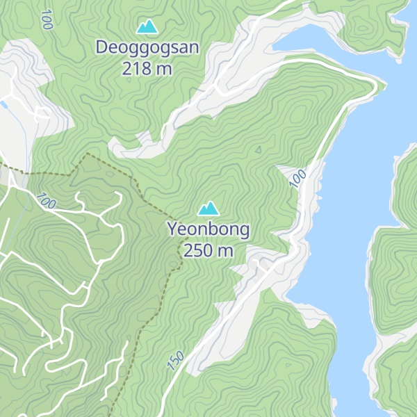 Map of Yeonbong