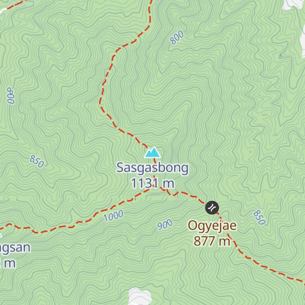 Map of Sasgasbong