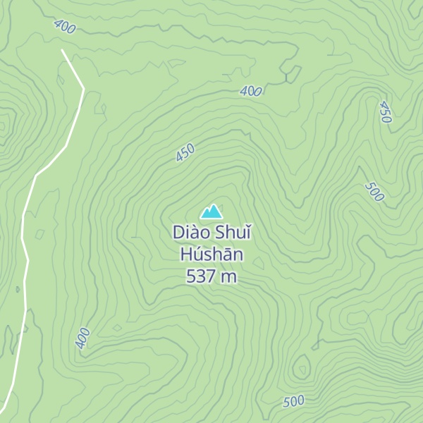 Map of Diào Shuǐ Húshān
