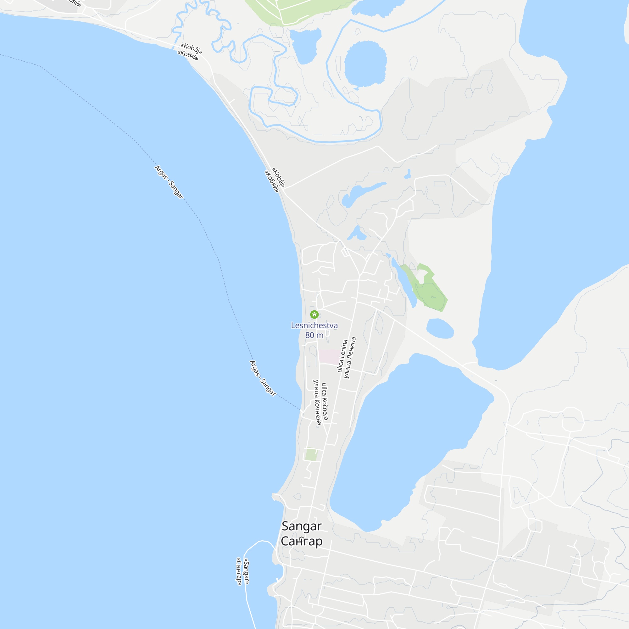 Lesnichestva map