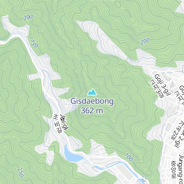 Map of Gisdaebong