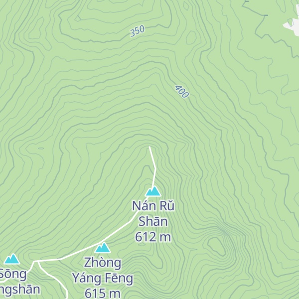 Map of Shuāng Rǔ Shān