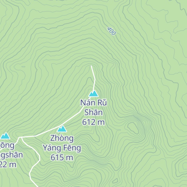 Map of Nán Rǔ Shān