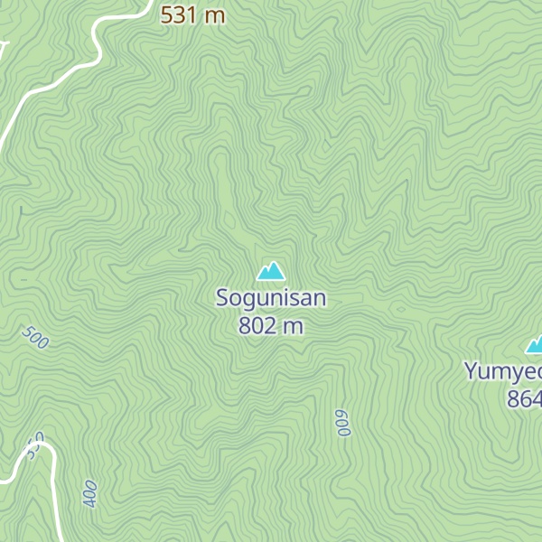 Map of Sogunisan