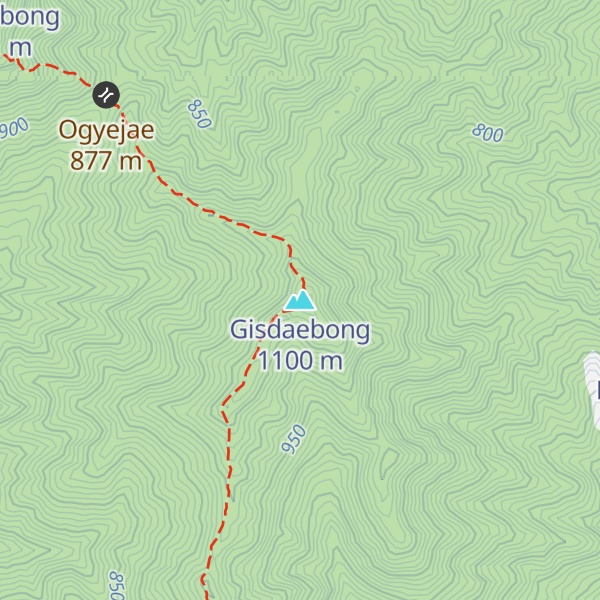 Map of Gisdaebong