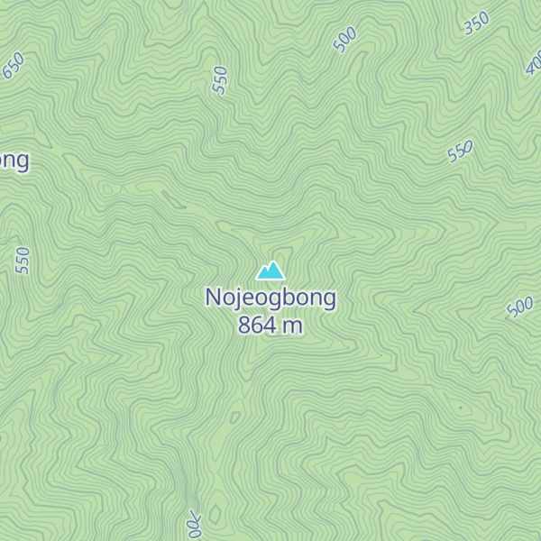 Map of Nojeogbong