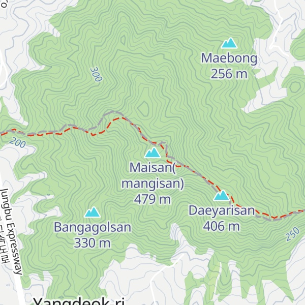 Map of Maisan(mangisan)