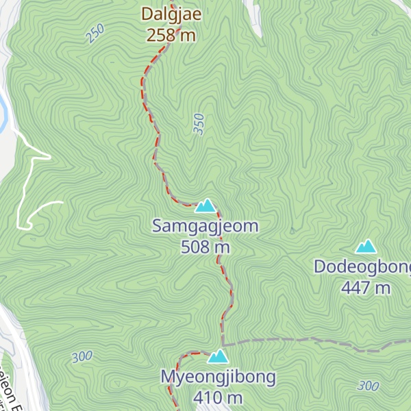 Map of Samgagjeom