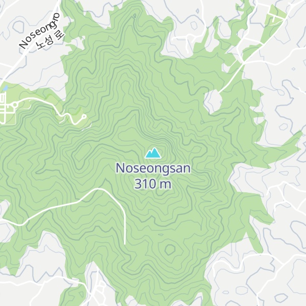 Map of Noseongsan