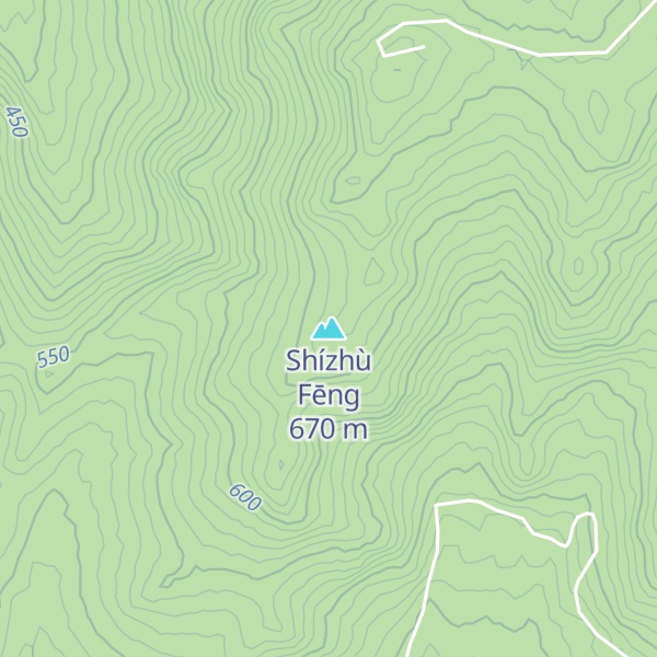 Map of Shízhù Fēng