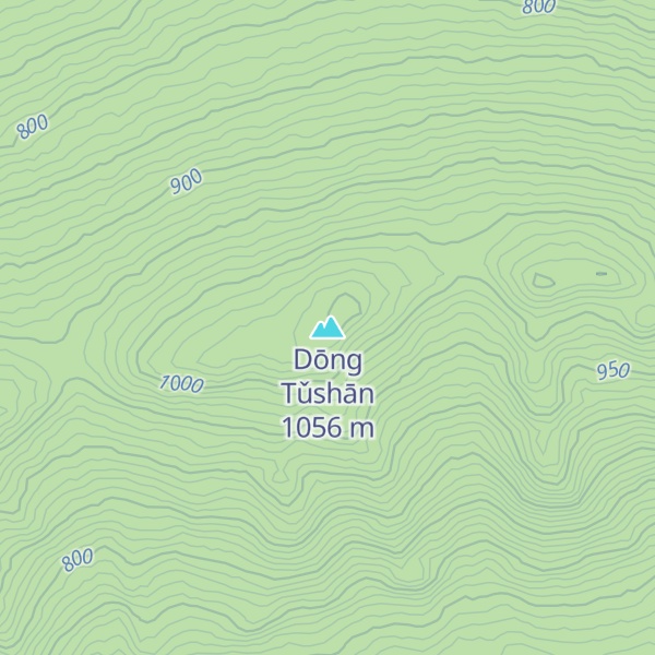 Map of Dōng Tǔshān