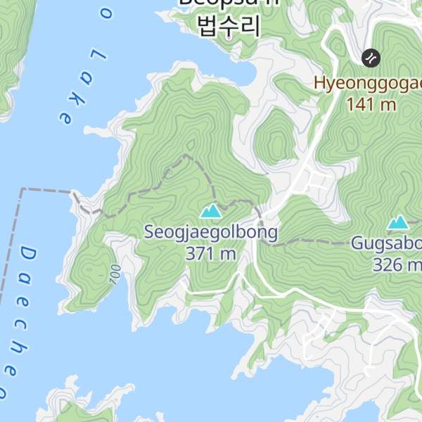 Map of Seogjaegolbong