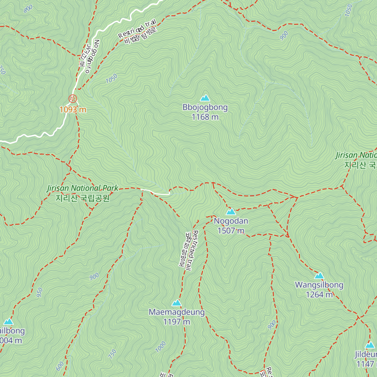 Nogodan Shelter map