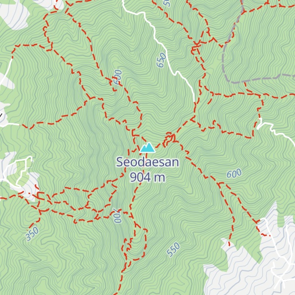 Map of Seodaesan