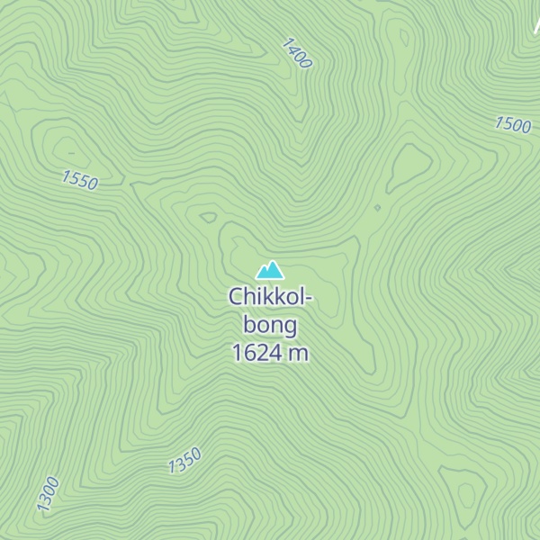 Map of Chikkol-bong