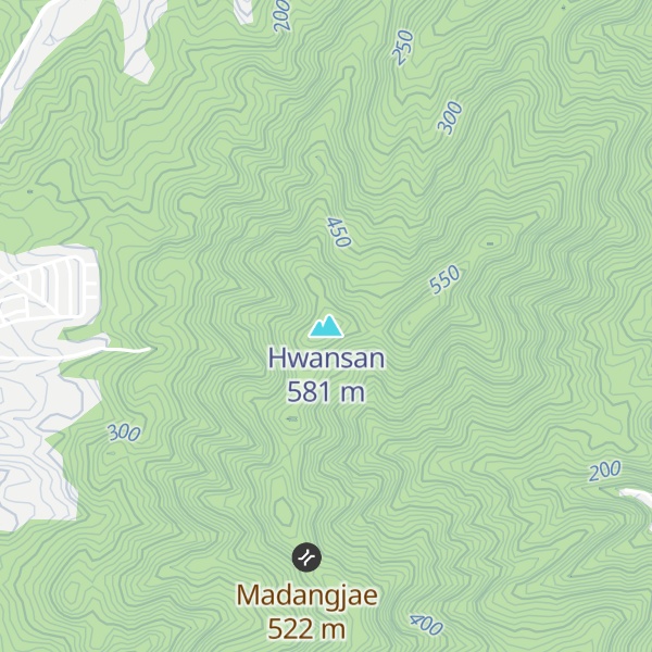 Map of Hwansan
