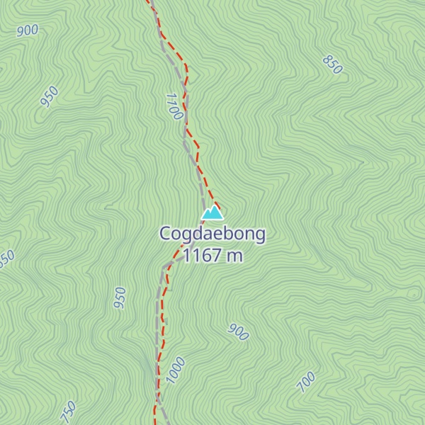 Map of Cogdaebong