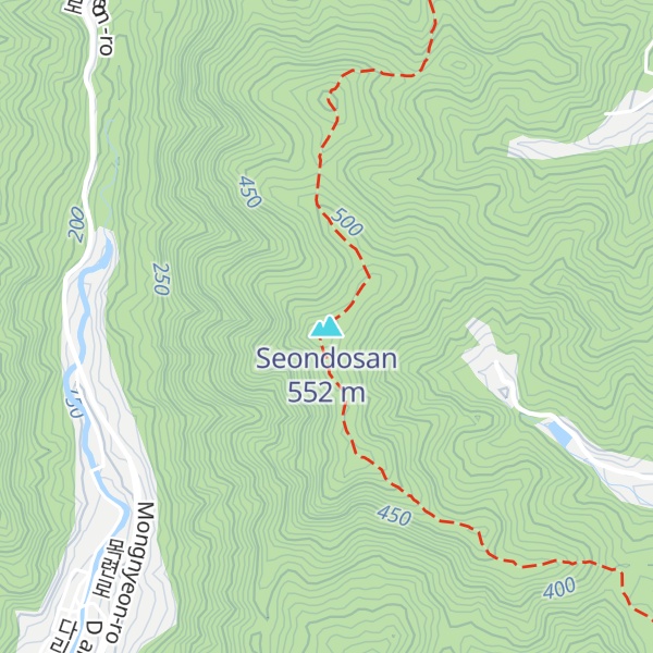 Map of Seondosan
