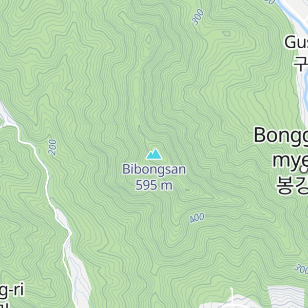 Map of Bibongsan