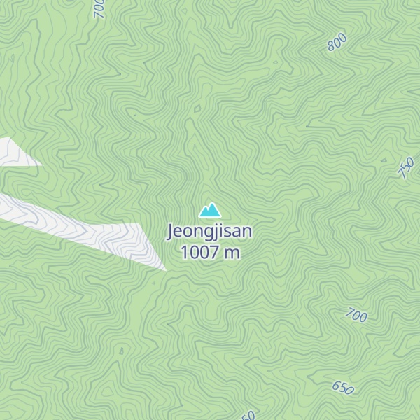 Map of Jeongjisan