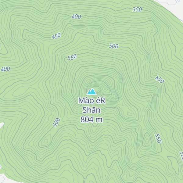 Map of Mào éR Shān