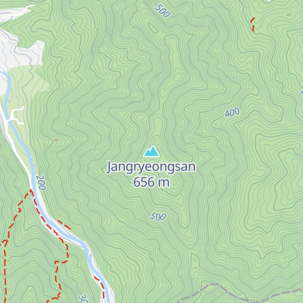 Map of Jangryeongsan