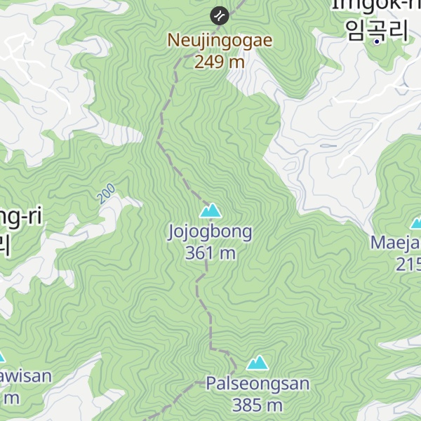 Map of Jojogbong