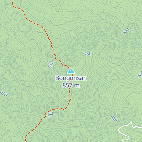 Map of Bongmisan