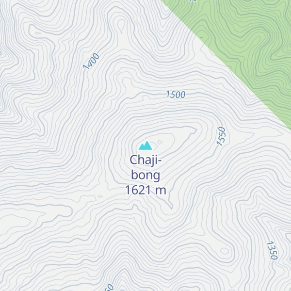 Map of Chaji-bong