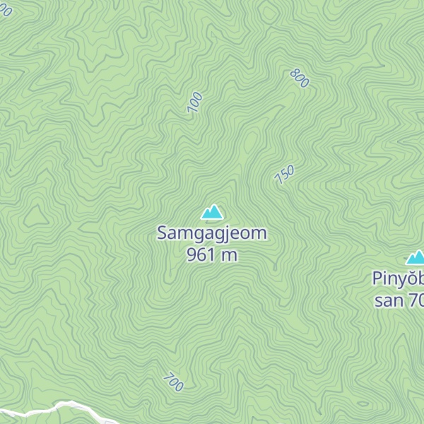 Map of Samgagjeom