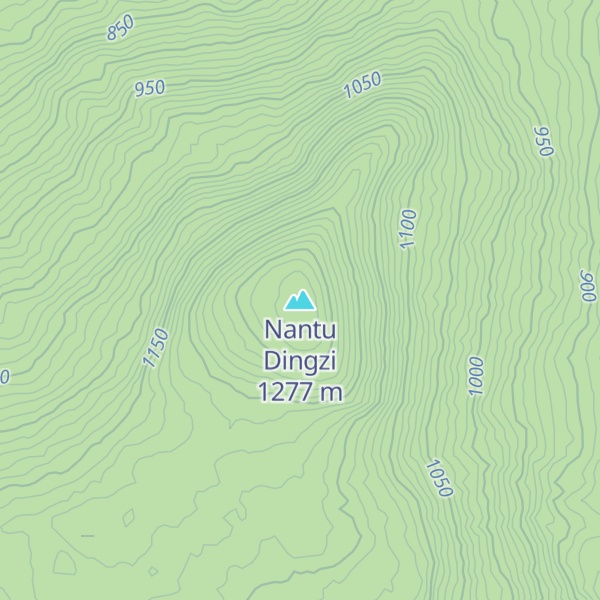 Map of Nantu Dingzi