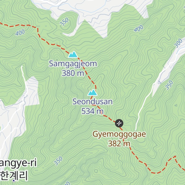 Map of Seondusan