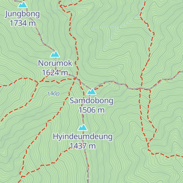 Map of Samdobong