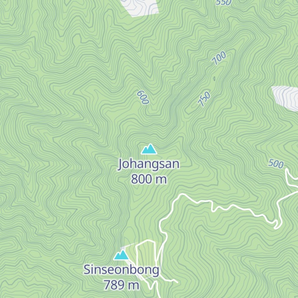 Map of Johangsan