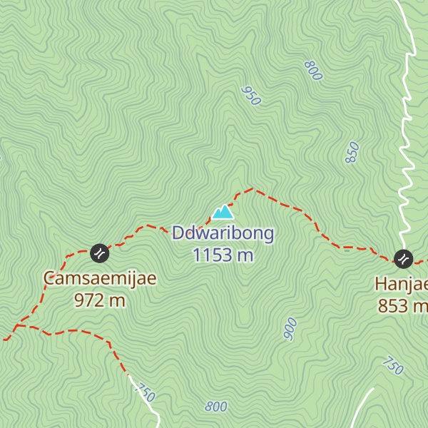 Map of Ddaribong