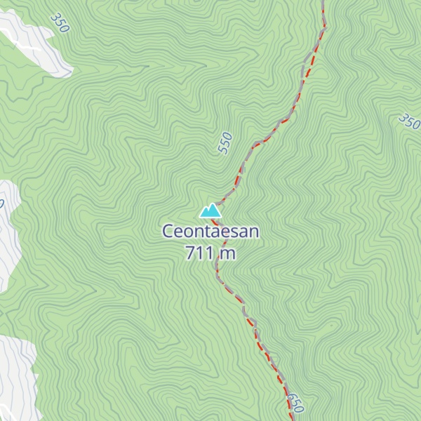 Map of Ceontaesan