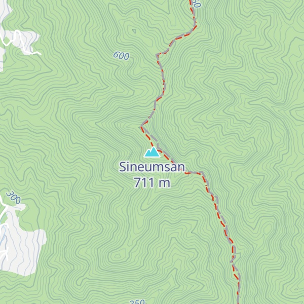 Map of Sineumsan
