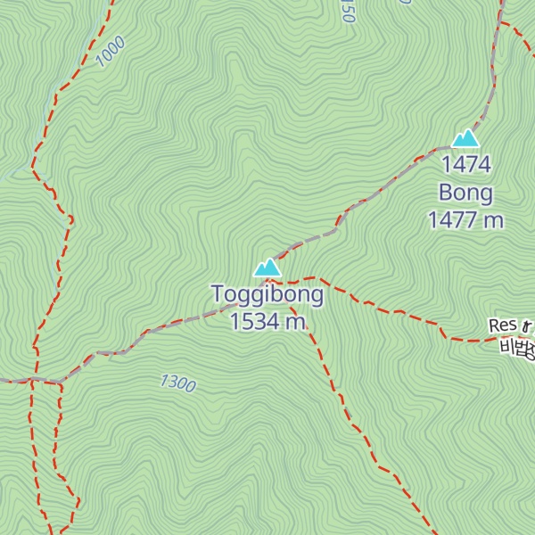 Map of Toggibong