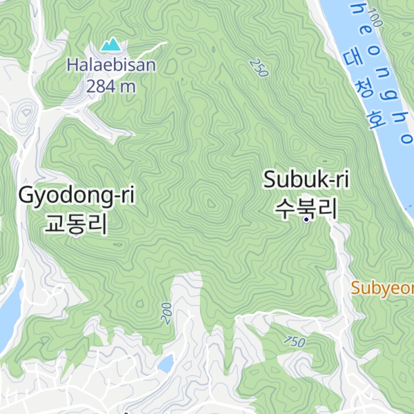 Map of Maseongsan