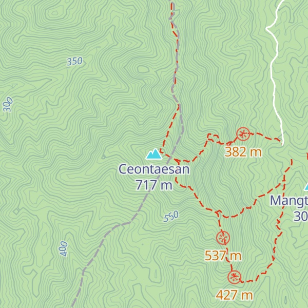 Map of Ceontaesan