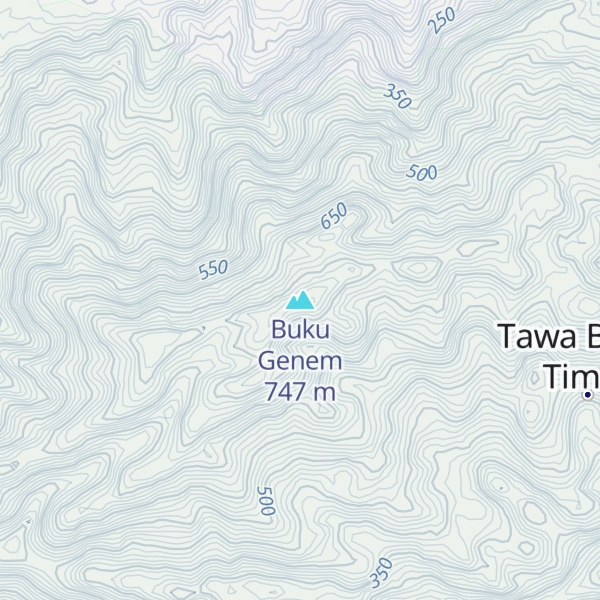 Map of Buku Genem